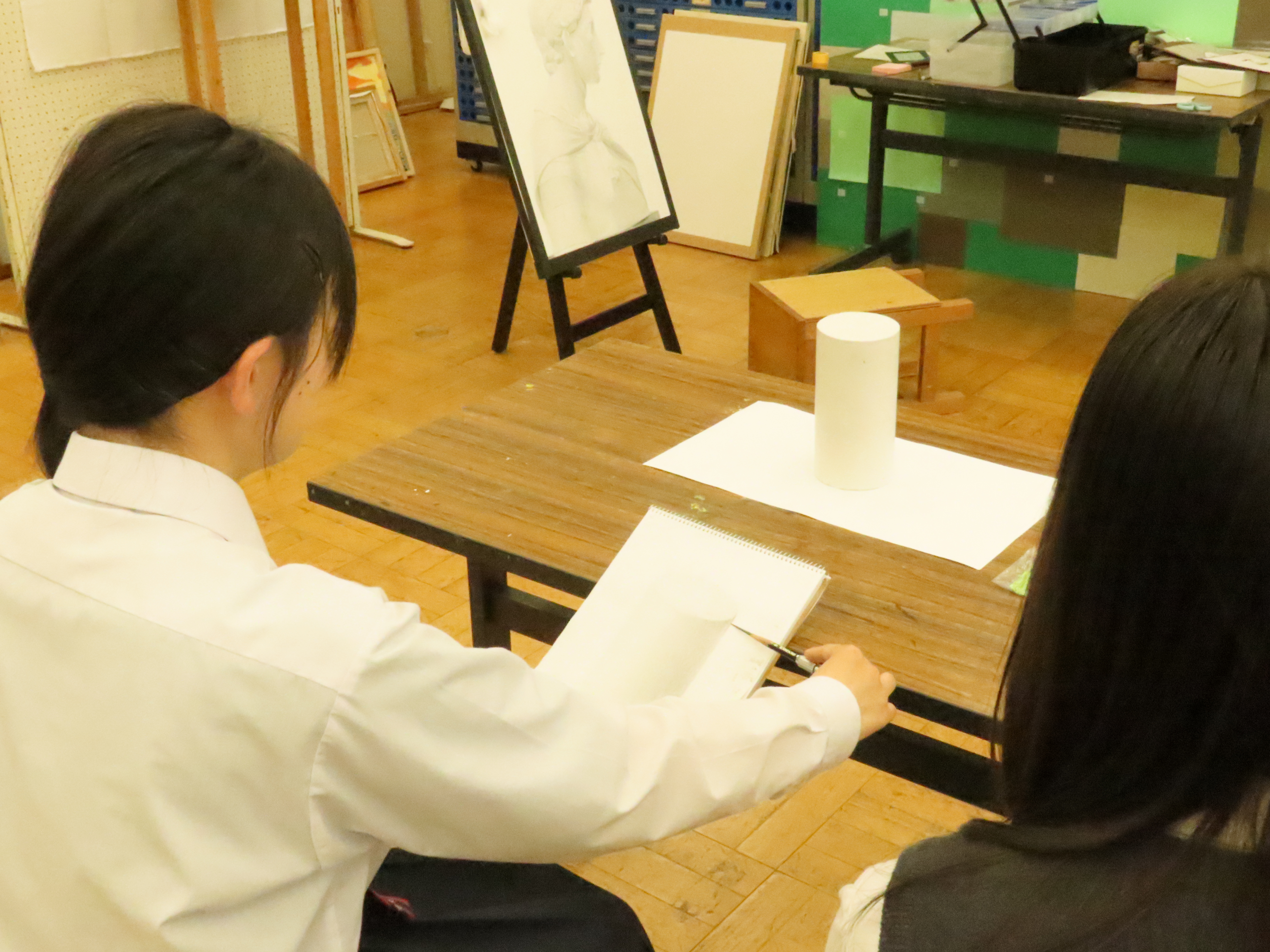 円柱の素描！基礎大事！
