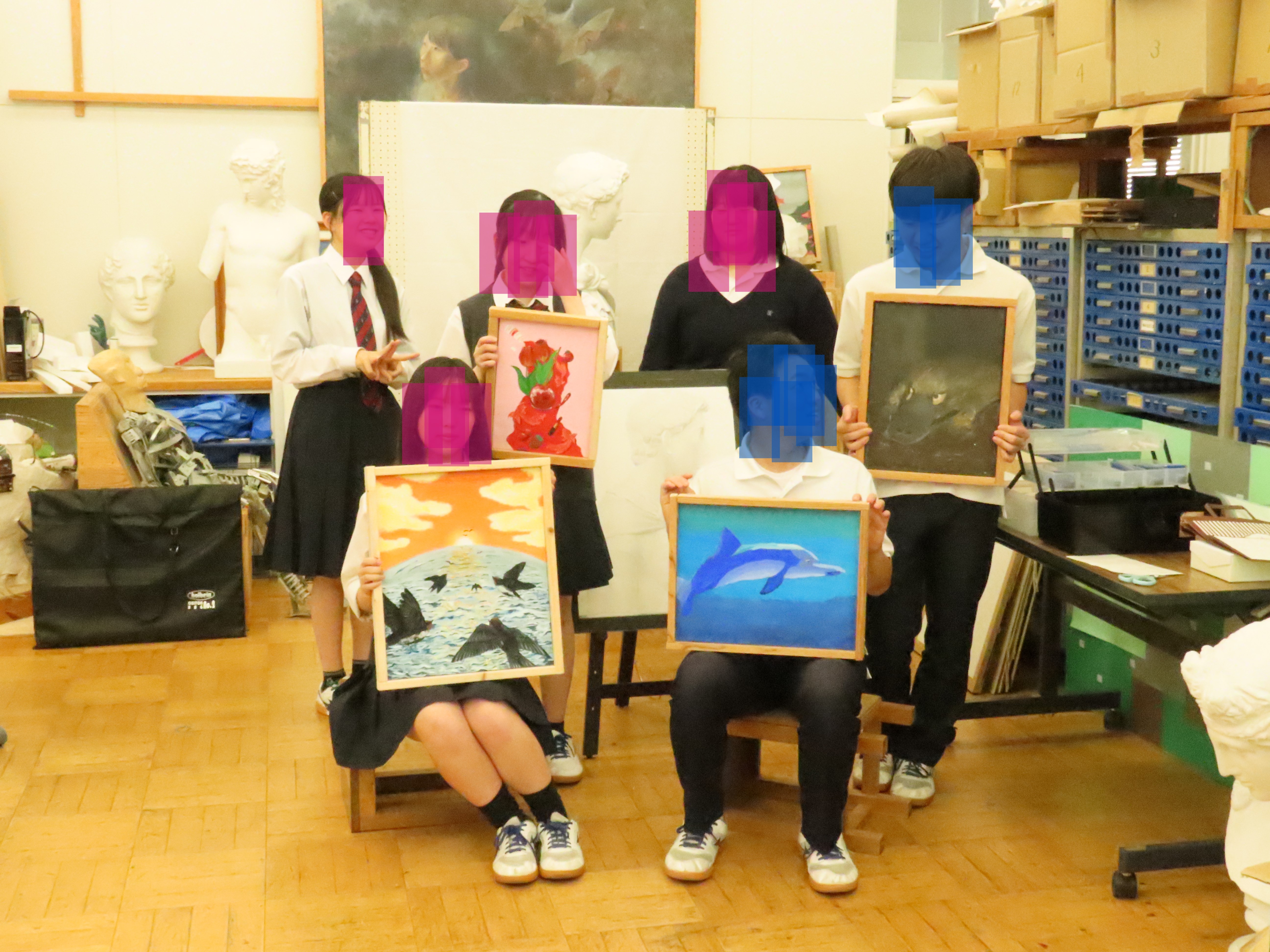 卒業アルバム写真撮影